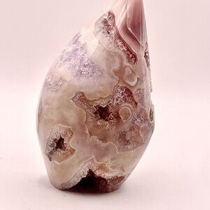Elegant Pink Agate Decorative Stones